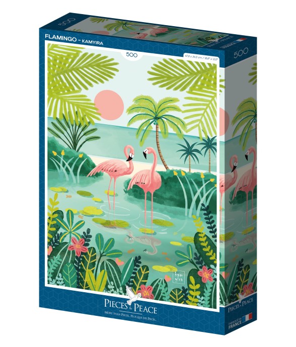 Puzzle Flamant - 500 pièces