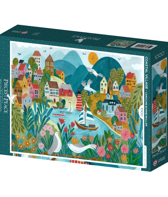Puzzle Village Côtier -...