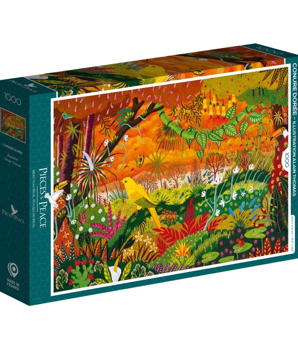 Puzzle Conure Dorée - 1000...