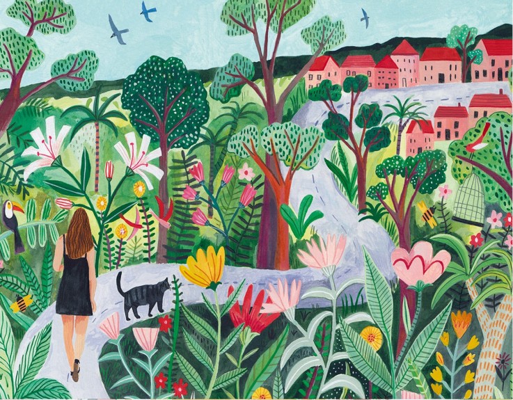 Puzzle Promenade dans le Pays - 1500 pièces