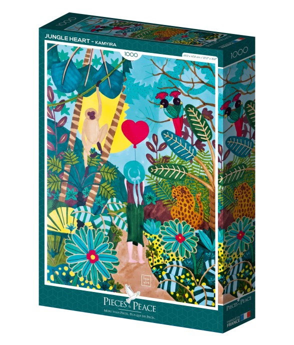 Puzzle Jungle Heart - 1000...