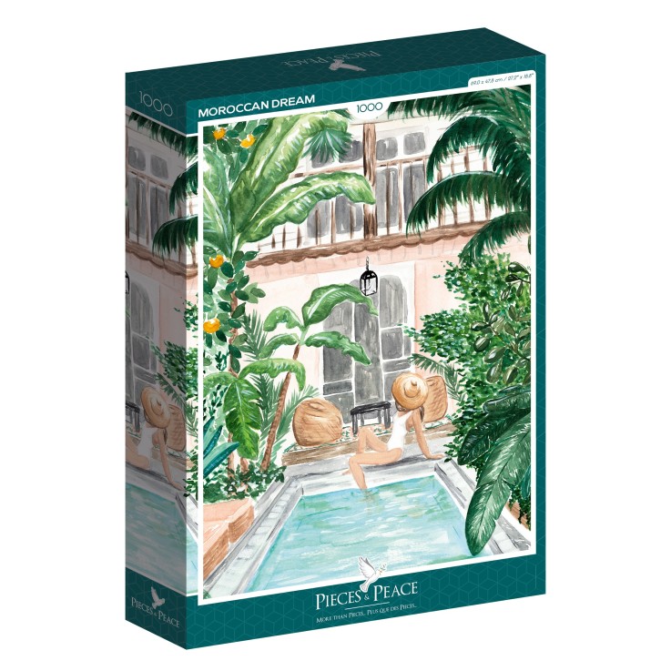 Puzzle Rêve Marocain - 1000 pièces