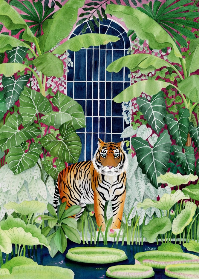 Puzzle Tigre des Serres - 1000 pièces