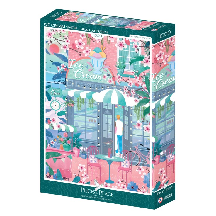 Puzzle Magasin de Glaces - 1000 pièces