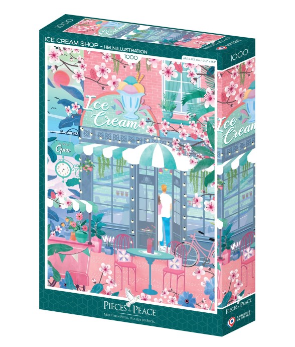 Puzzle Magasin de Glaces -...