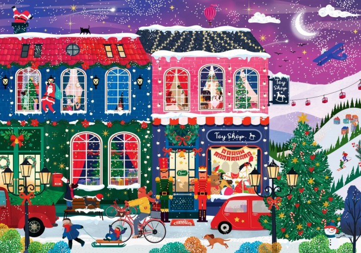 Puzzle Joyeux Noël - 2000 pièces