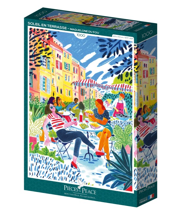 Puzzle Soleil en Terrasse -...