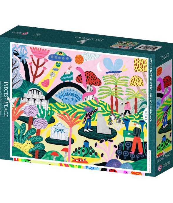 Puzzle Les Montagnes Russes...