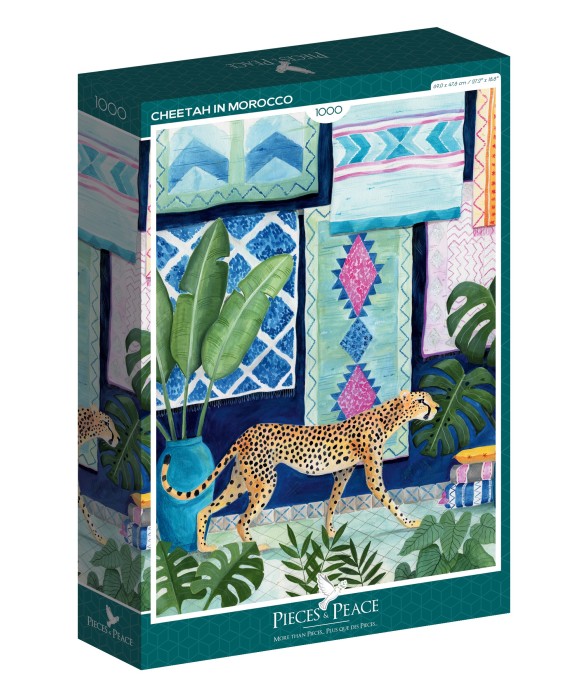 Puzzle Guépard au Maroc -...
