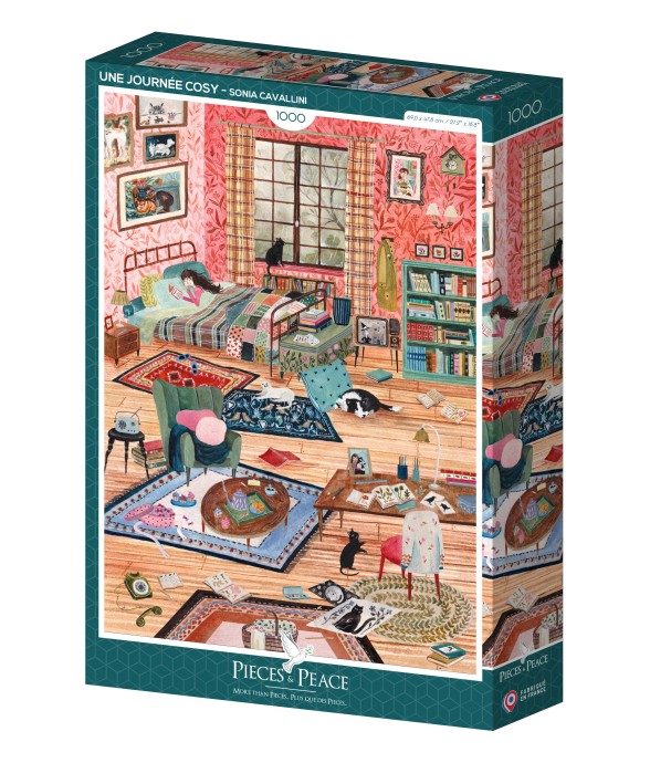 Puzzle Une Journée Cosy -...