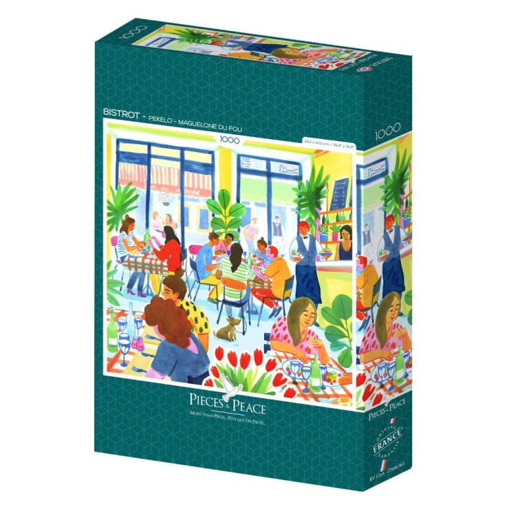 Puzzle Bistrot - 1000 pièces