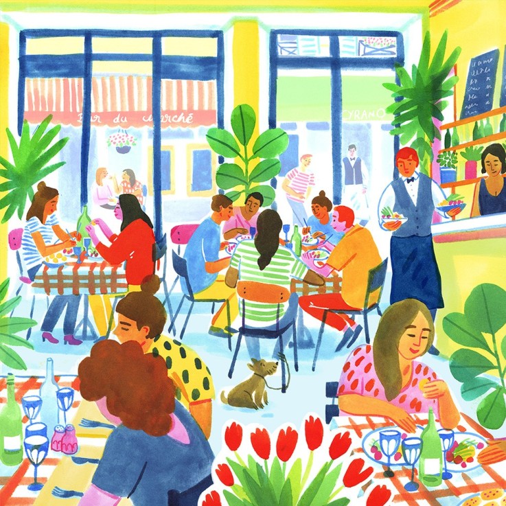 Puzzle Bistrot - 1000 pièces