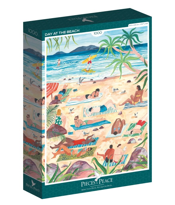 Puzzle Journée à la Plage -...