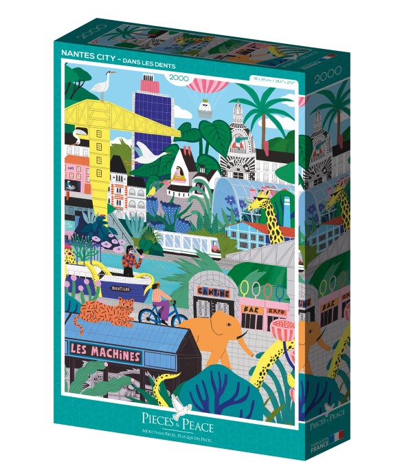 Puzzle Ville de Nantes -...