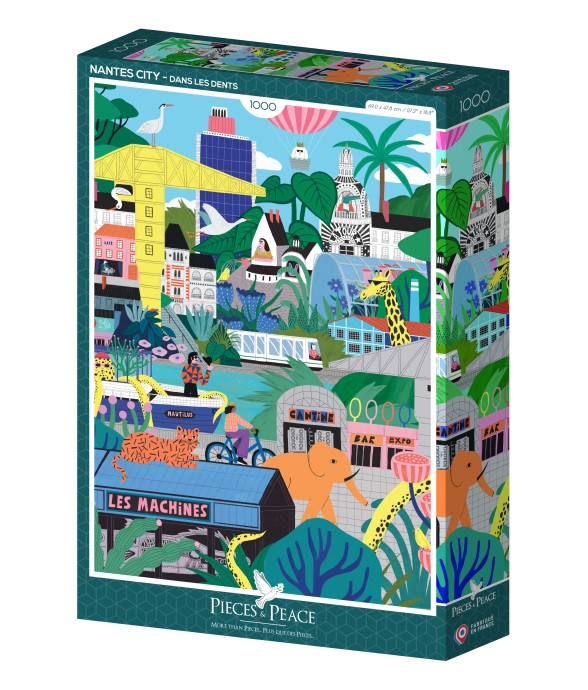 Puzzle Ville de Nantes -...