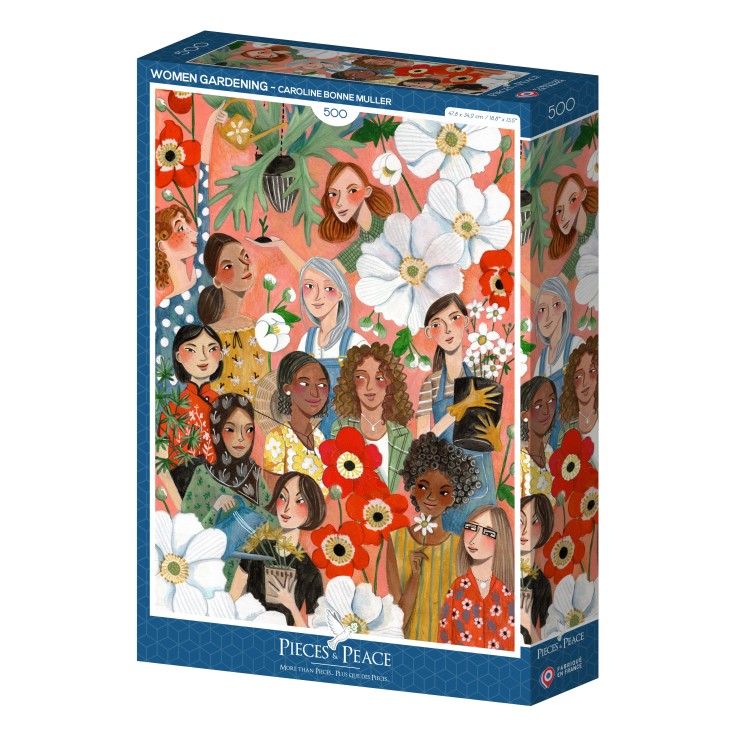 Puzzle Femmes au Jardin - 500 pièces