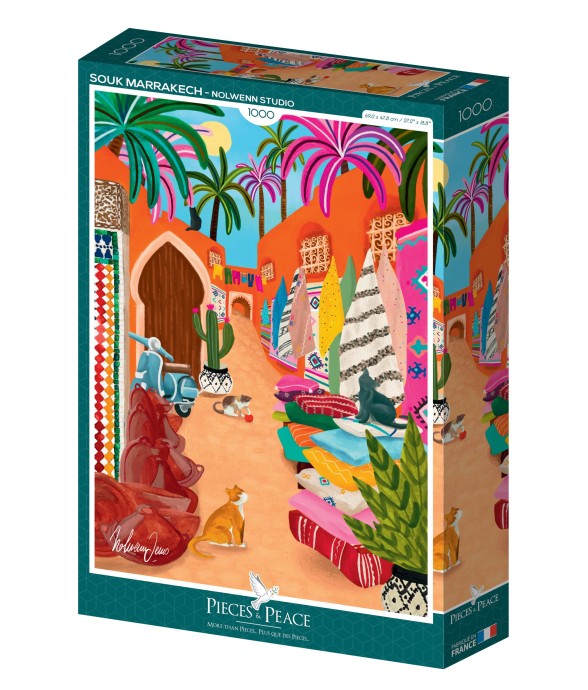 Puzzle Souk de Marrakech -...