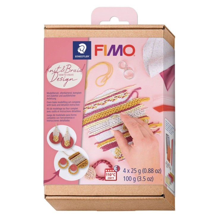 Kit de Modelage Fimo - Tricot