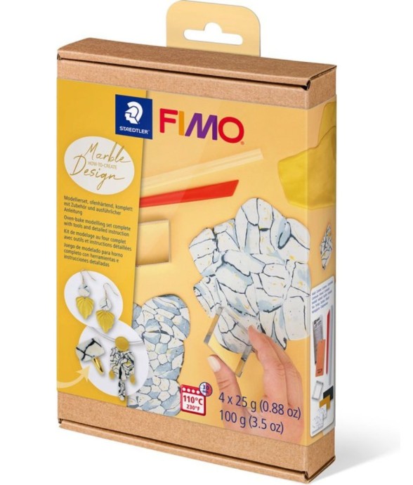 Kit de Modelage Fimo - Marbre