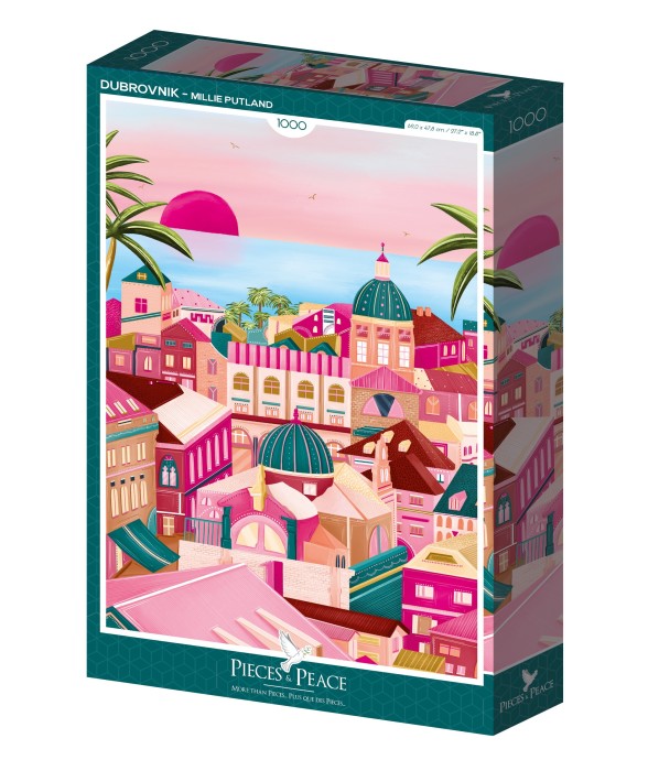 Puzzle Dubrovnik - 1000 pièces