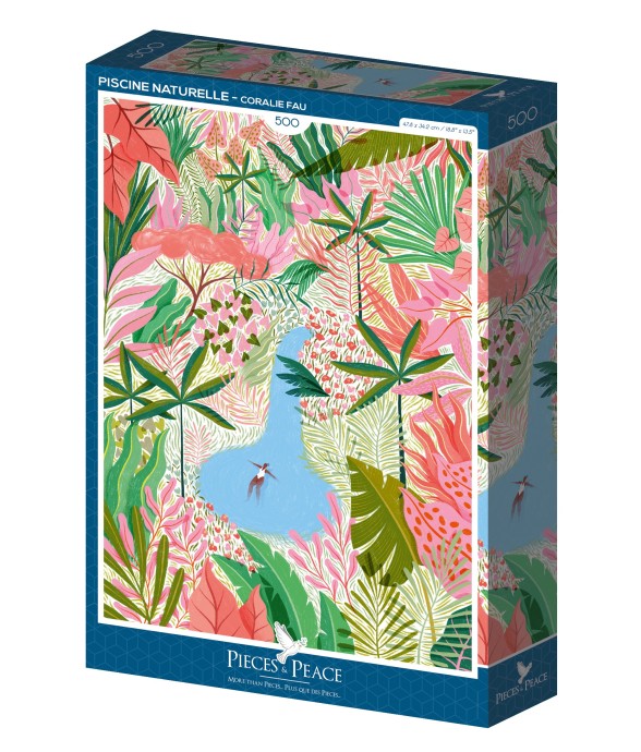 Puzzle Piscine Naturelle -...