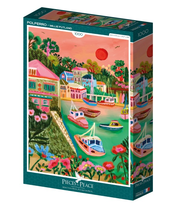 Puzzle Polperro - 1000 pièces