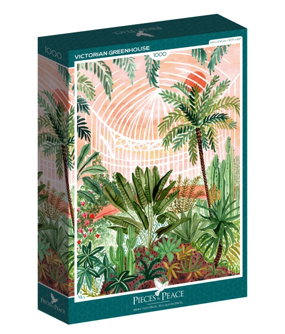 Puzzle Serre Victorienne -...