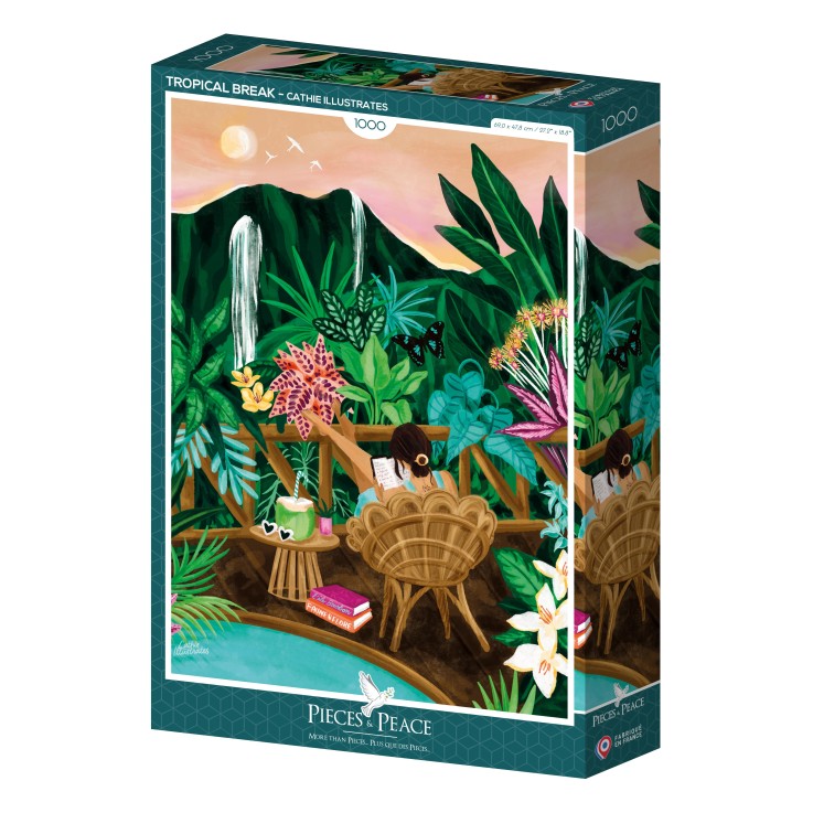 Puzzle Parenthèse Tropicale - 1000 pièces