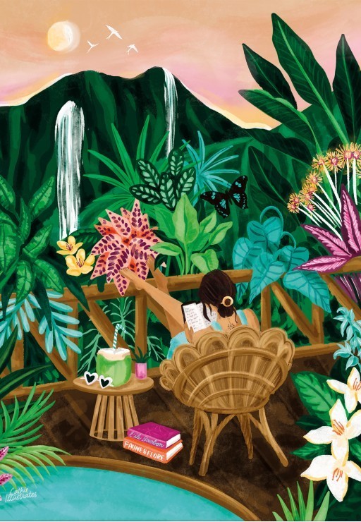 Puzzle Parenthèse Tropicale - 1000 pièces