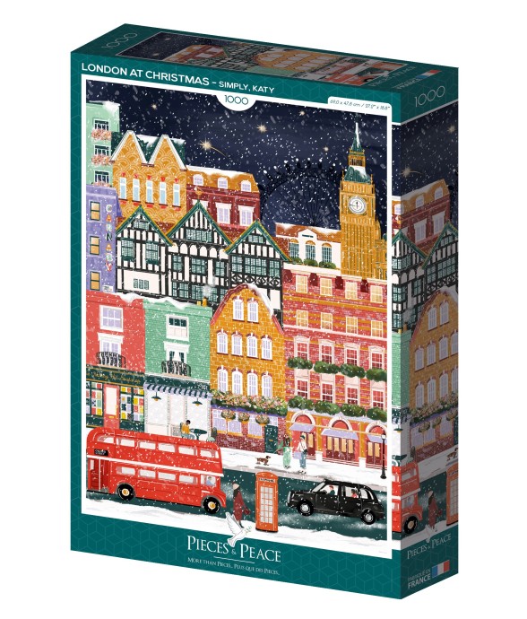 Puzzle Londres à Noël -...
