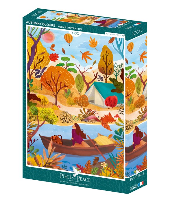 Puzzle Couleurs d'Automne -...