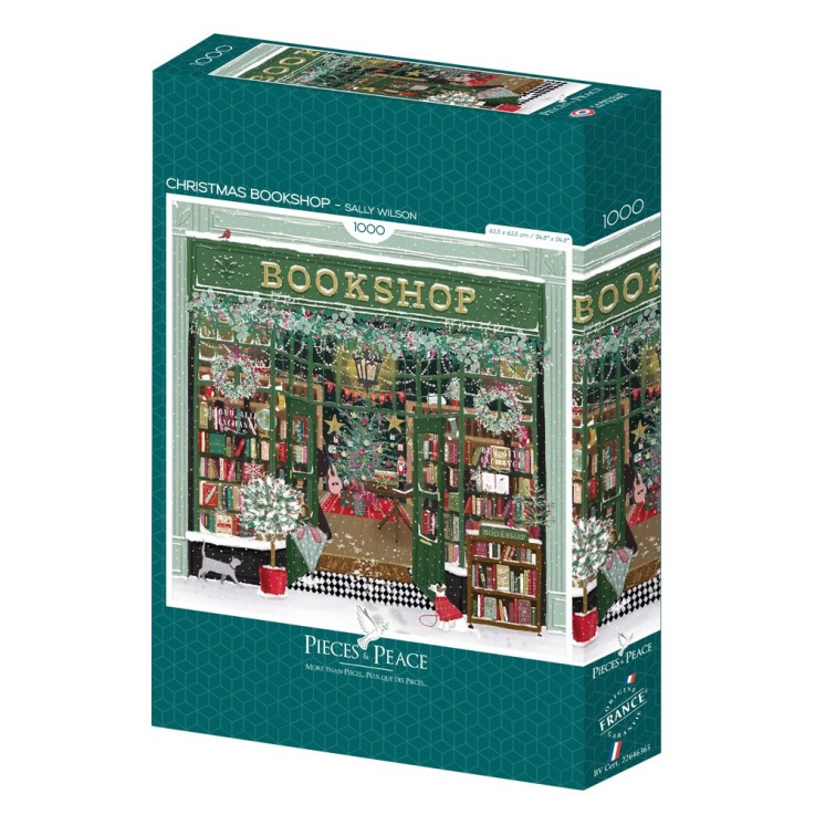 Puzzle Christmas Bookshop - 1000 pièces