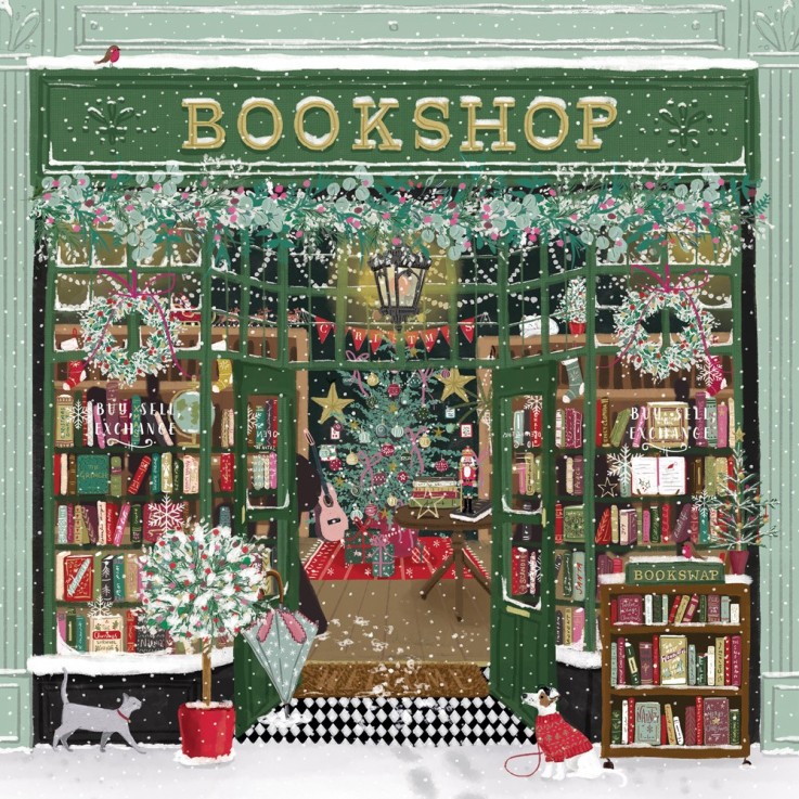 Puzzle Christmas Bookshop - 1000 pièces