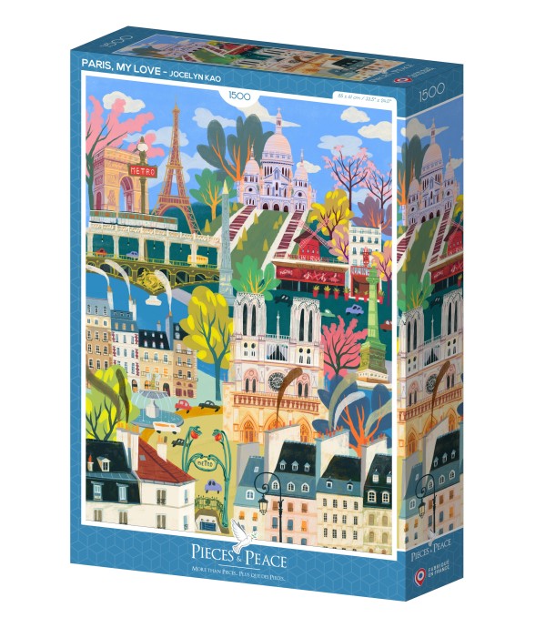 Puzzle Paris, mon Amour -...