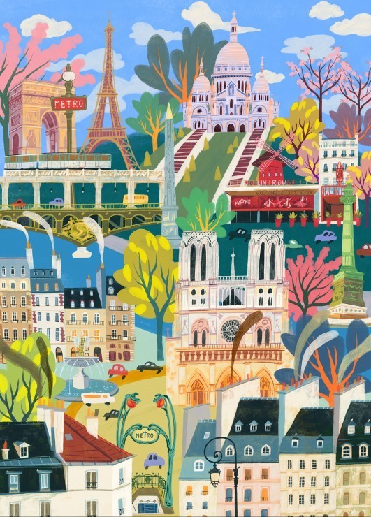 Puzzle Paris, mon Amour - 1500 pièces