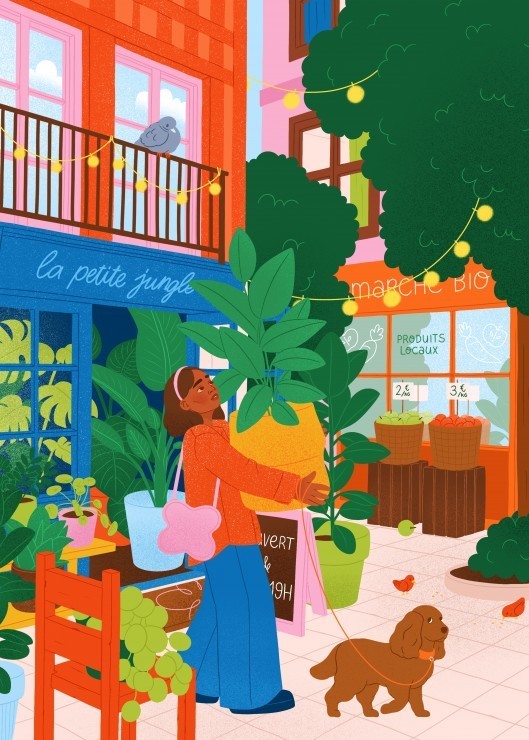 Puzzle Virée Botanique - 500 pièces