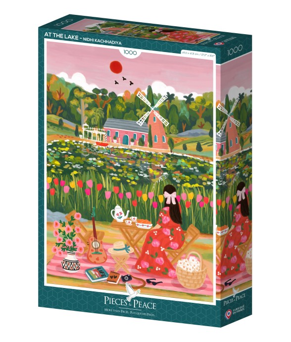 Puzzle Au Lac - 1000 pièces