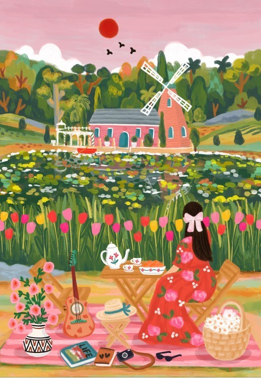 Puzzle Au Lac - 1000 pièces