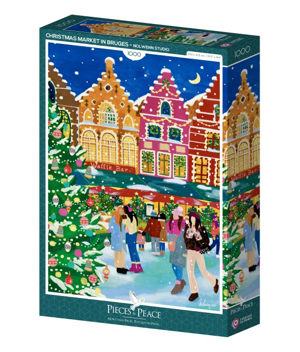 Puzzle Marché de Noël à...