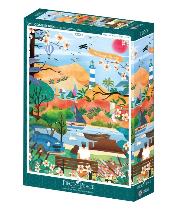 Puzzle Welcome Spring -...