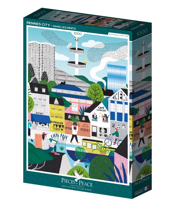 Puzzle Ville de Rennes -...