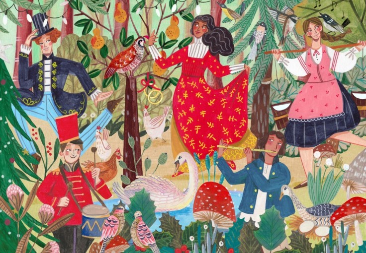 Puzzle Forêt Musicale - 1000 pièces