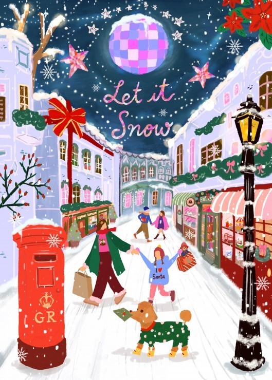 Puzzle Let it Snow - Londres - 500 pièces