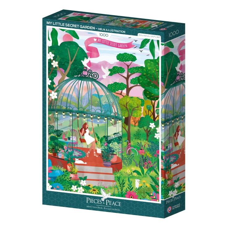 Puzzle Mon Petit Jardin Secret - 1000 pièces