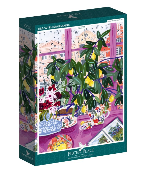 Puzzle Thé avec Marianne -...