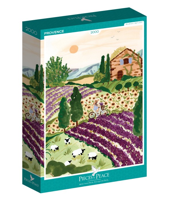 Puzzle Provence - 2000 pièces