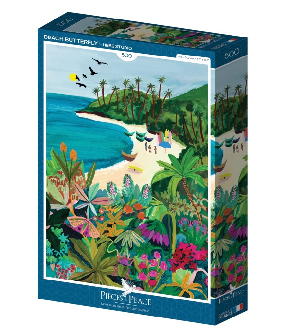 Puzzle Beach Butterfly -...