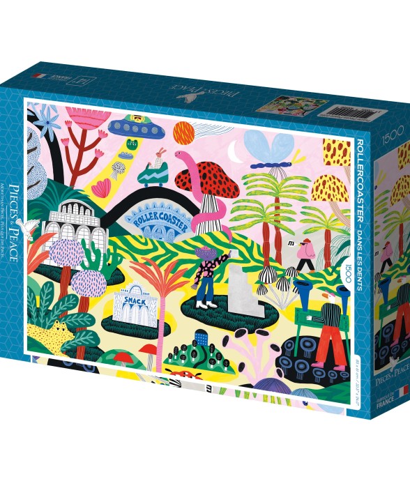 Puzzle Les Montagnes Russes...