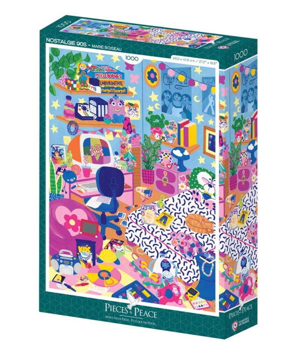 Puzzle Nostalgie 90s - 1000...