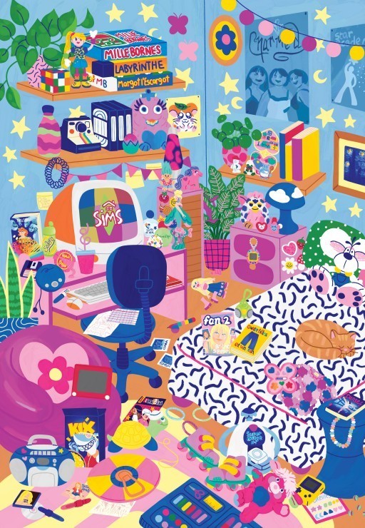 Puzzle Nostalgie 90s - 1000 pièces